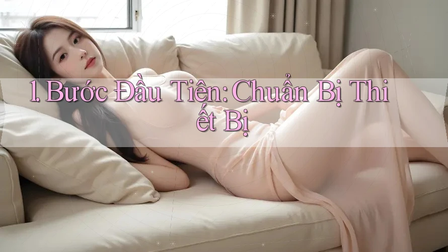 1. Bước Đầu Tiên: Chuẩn Bị Thiết Bị