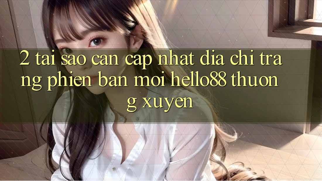 2. Tại Sao Cần Cập Nhật “Địa chỉ trang Phiên bản mới Hello88” Thường Xuyên?