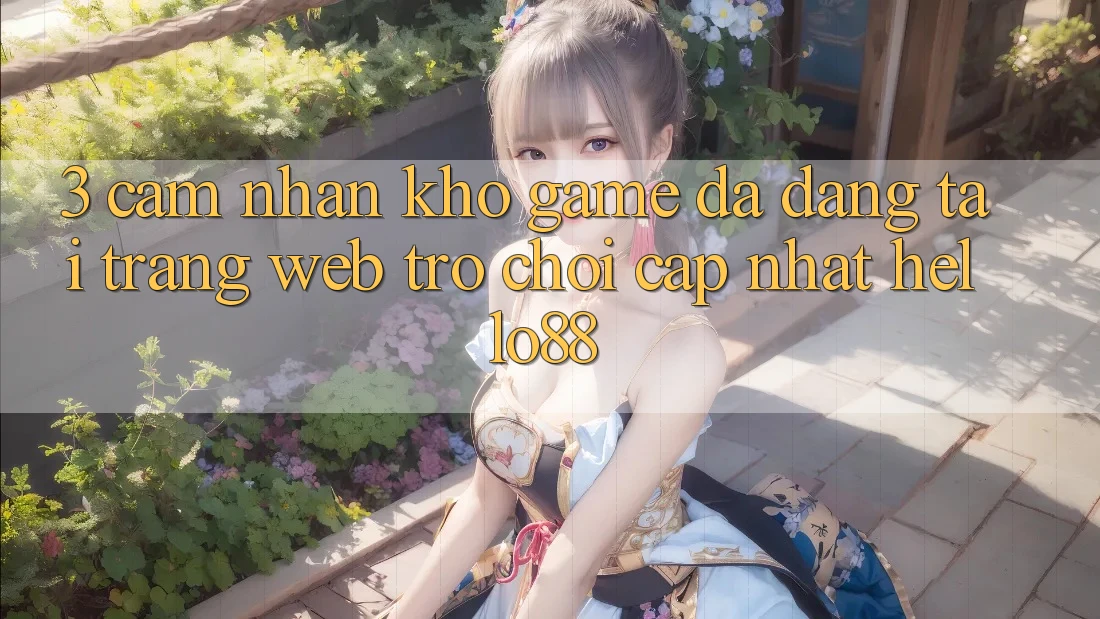 3. Cảm nhận Kho Game Đa Dạng Tại Trang web Trò chơi Cập Nhật Hello88