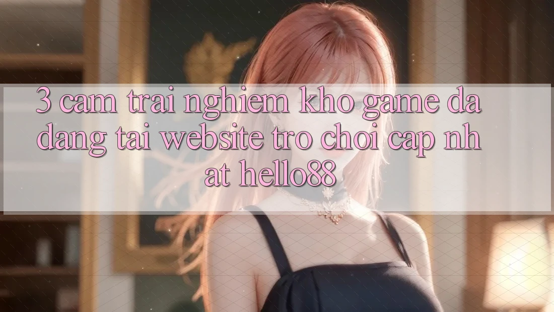 3. Cảm trải nghiệm Kho Game Đa Dạng Tại Website Trò chơi Cập Nhật Hello88