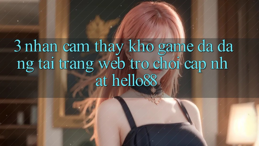 3. Nhận cảm thấy Kho Game Đa Dạng Tại Trang web Trò chơi Cập Nhật Hello88