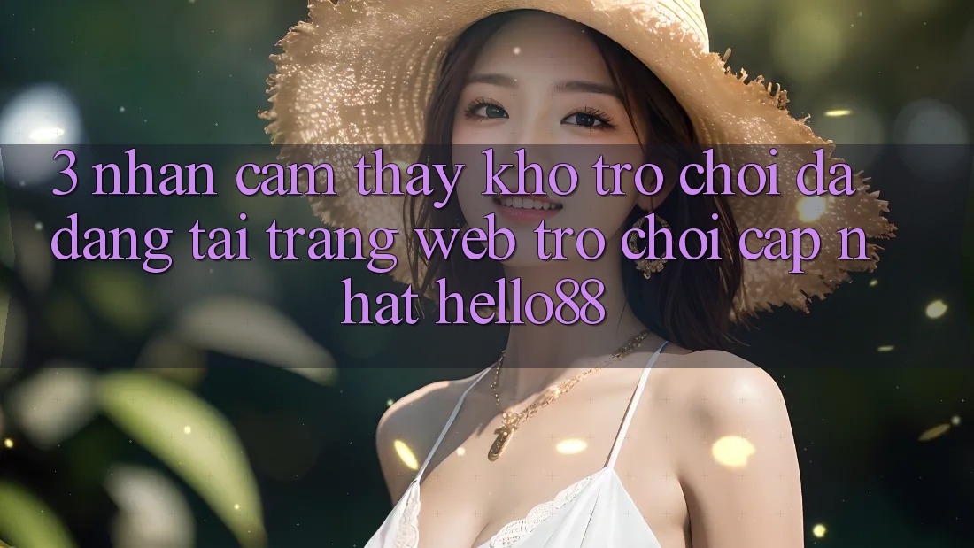3. Nhận cảm thấy Kho Trò chơi Đa Dạng Tại Trang web Trò chơi Cập Nhật Hello88