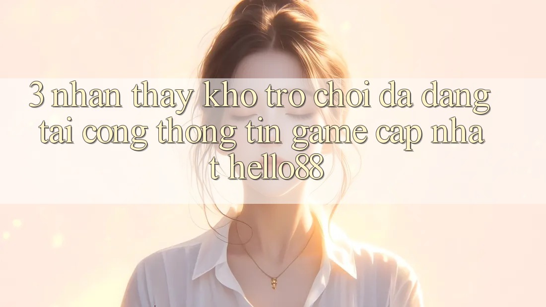 3. Nhận thấy Kho Trò chơi Đa Dạng Tại Cổng thông tin Game Cập Nhật Hello88