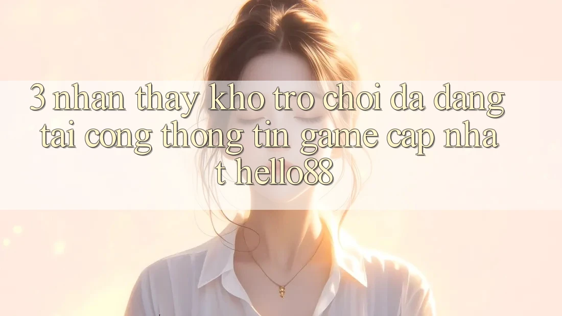 3. Nhận thấy Kho Trò chơi Đa Dạng Tại Cổng thông tin Game Cập Nhật Hello88