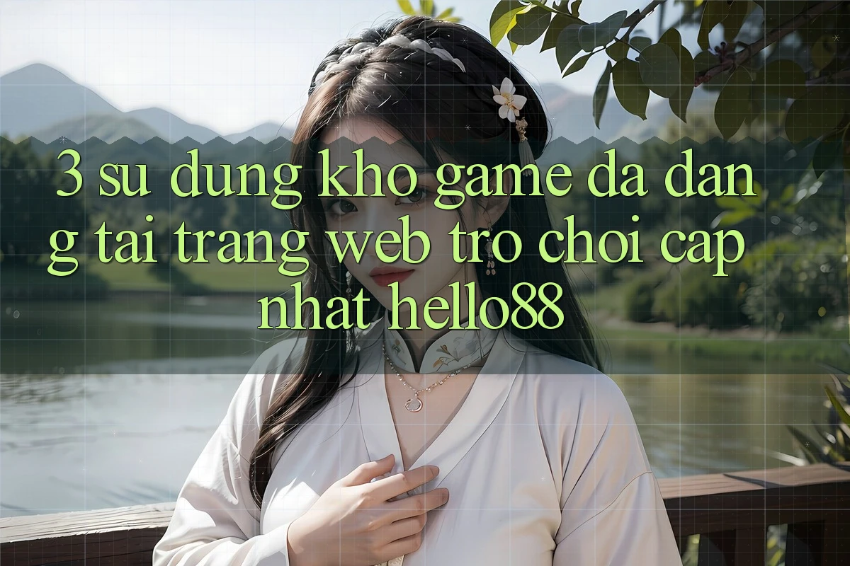 3. Sử dụng Kho Game Đa Dạng Tại Trang web Trò chơi Cập Nhật Hello88