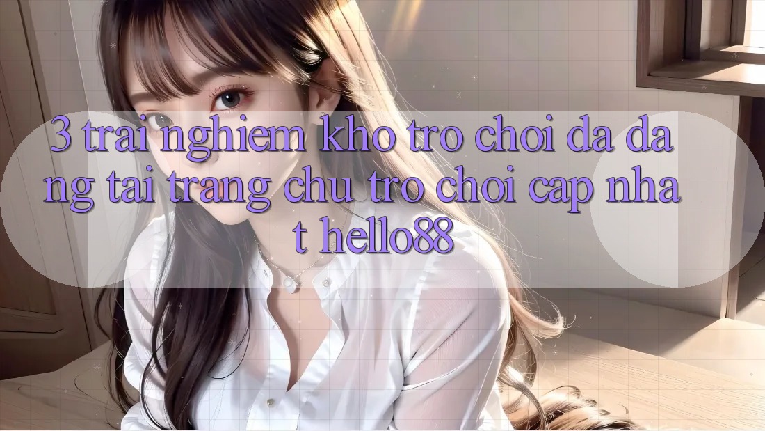 3. Trải Nghiệm Kho Trò chơi Đa Dạng Tại Trang chủ Trò chơi Cập Nhật Hello88