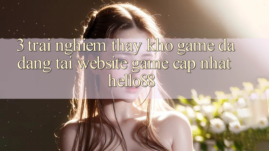 3. Trải nghiệm thấy Kho Game Đa Dạng Tại Website Game Cập Nhật Hello88