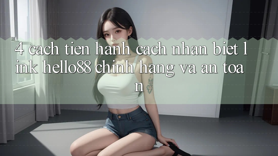 4. Cách tiến hành Cách Nhận Biết Link Hello88 Chính Hãng Và An Toàn