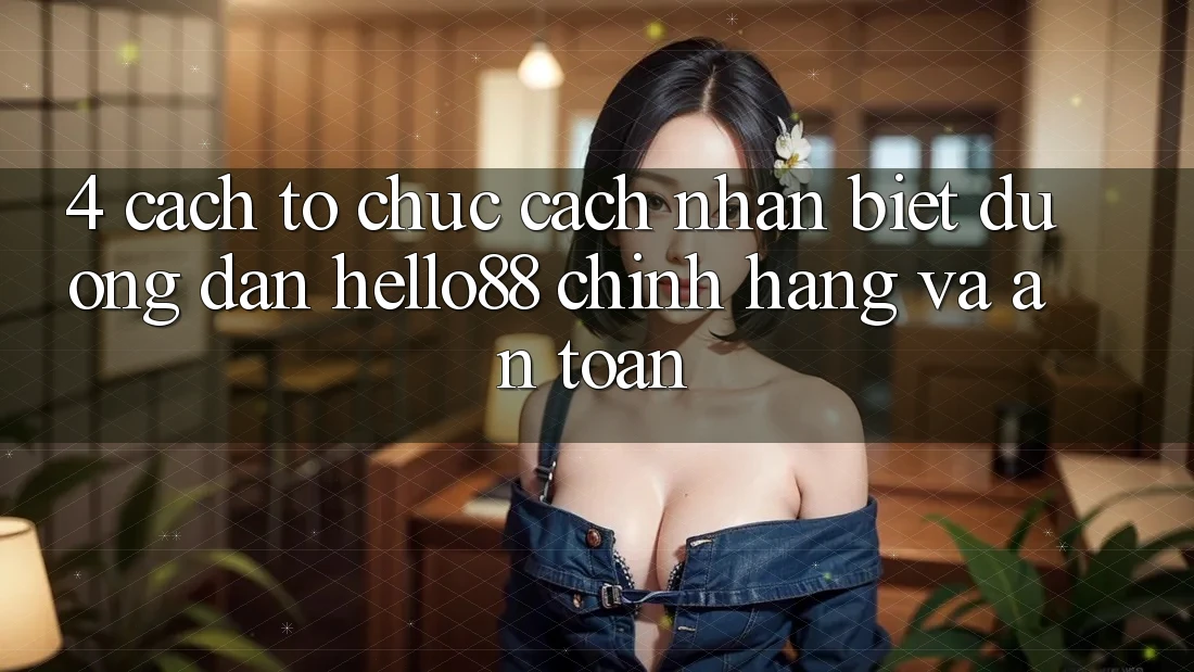 4. Cách tổ chức Cách Nhận Biết Đường dẫn Hello88 Chính Hãng Và An Toàn