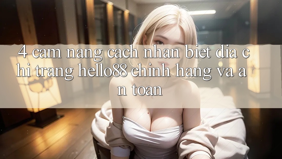 4. Cẩm nang Cách Nhận Biết Địa chỉ trang Hello88 Chính Hãng Và An Toàn