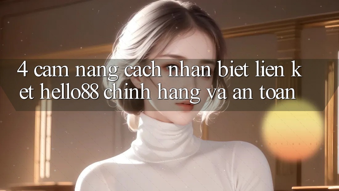 4. Cẩm nang Cách Nhận Biết Liên kết Hello88 Chính Hãng Và An Toàn