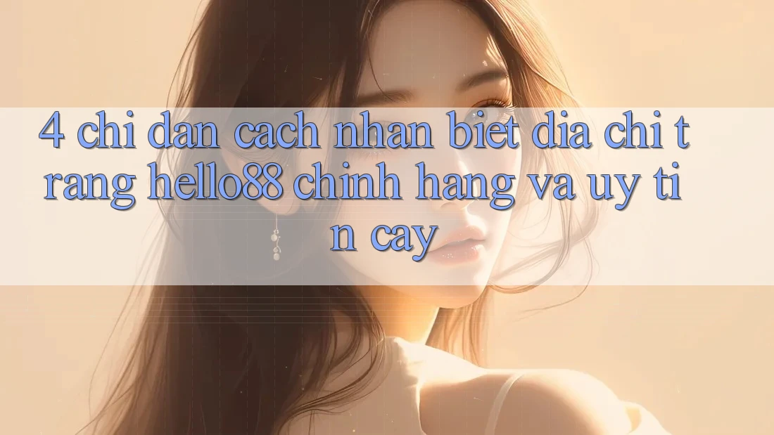 4. Chỉ dẫn Cách Nhận Biết Địa chỉ trang Hello88 Chính Hãng Và Uy tín cậy