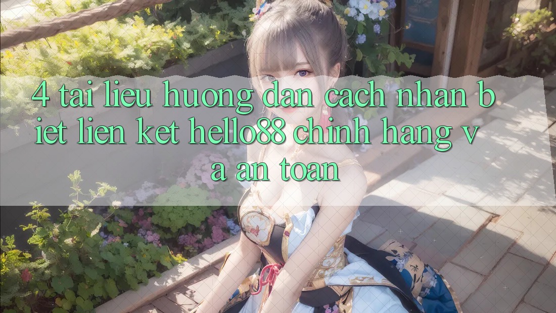 4. Tài liệu hướng dẫn Cách Nhận Biết Liên kết Hello88 Chính Hãng Và An Toàn