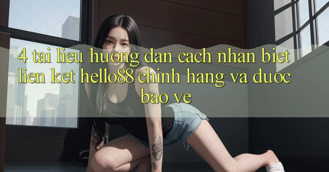 4. Tài liệu hướng dẫn Cách Nhận Biết Liên kết Hello88 Chính Hãng Và Được bảo vệ