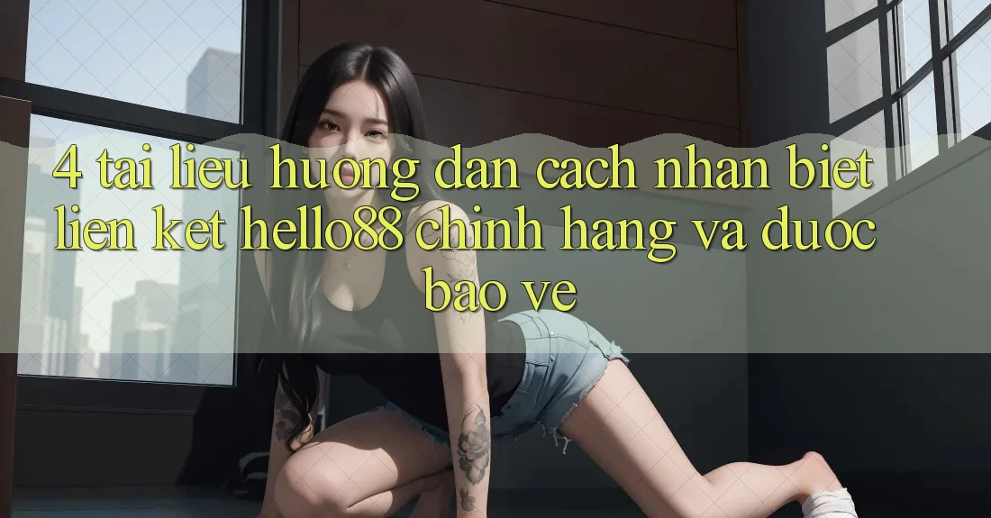 4. Tài liệu hướng dẫn Cách Nhận Biết Liên kết Hello88 Chính Hãng Và Được bảo vệ
