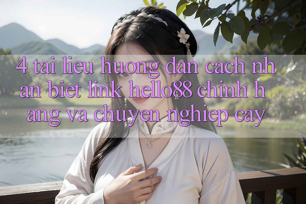 4. Tài liệu hướng dẫn Cách Nhận Biết Link Hello88 Chính Hãng Và Chuyên nghiệp cậy