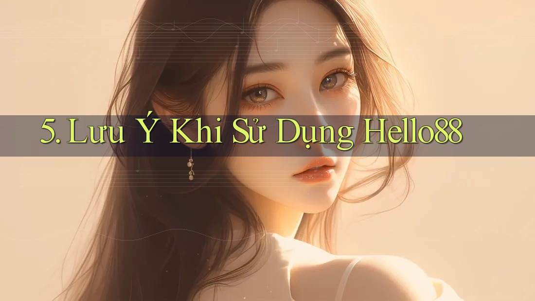5. Lưu Ý Khi Sử Dụng Hello88