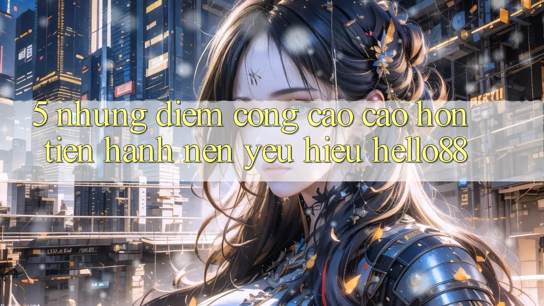 5. Những Điểm Cộng Cao cao hơn Tiến hành Nên Yêu Hiệu Hello88