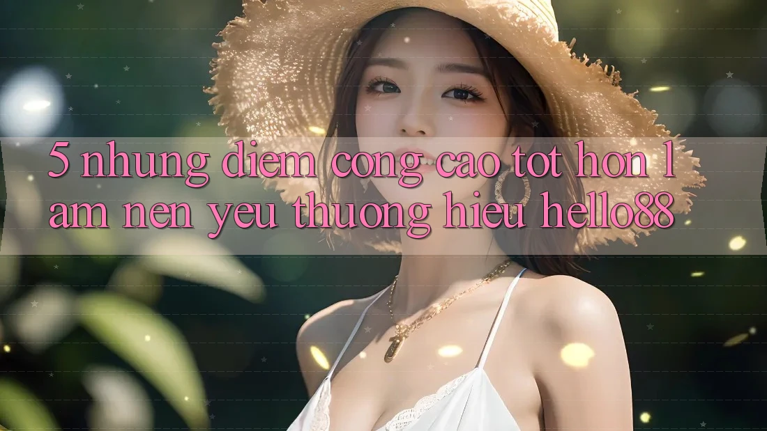 5. Những Điểm Cộng Cao tốt hơn Làm Nên Yêu thương Hiệu Hello88 5. Những Điểm Cộng Cao tốt hơn Làm Nên Yêu thương Hiệu Hello88