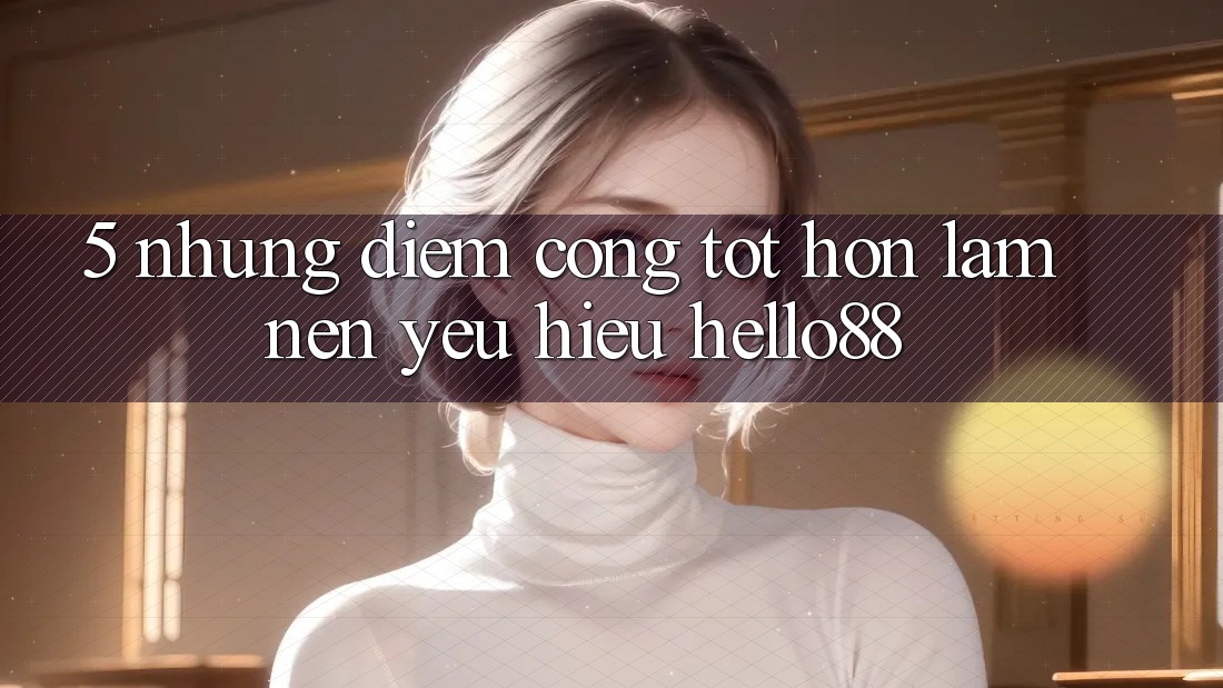 5. Những Điểm Cộng Tốt hơn Làm Nên Yêu Hiệu Hello88