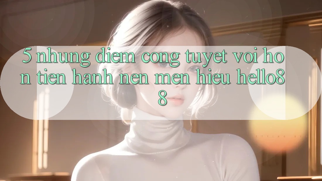 5. Những Điểm Cộng Tuyệt vời hơn Tiến hành Nên Mến Hiệu Hello88