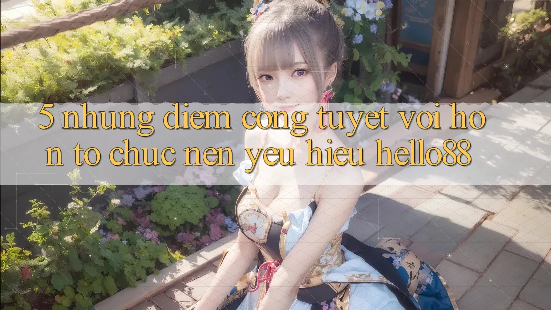 5. Những Điểm Cộng Tuyệt vời hơn Tổ chức Nên Yêu Hiệu Hello88