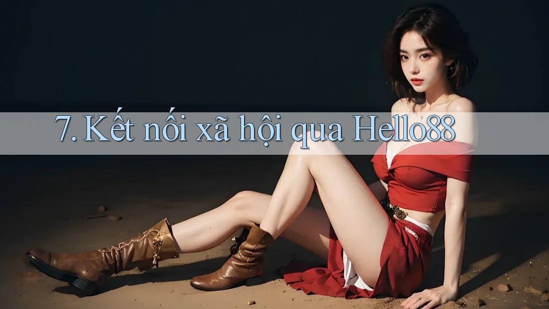 7. Kết nối xã hội qua Hello88