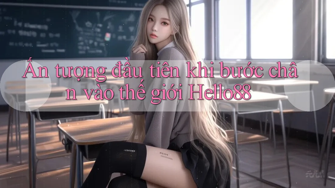 Ấn tượng đầu tiên khi bước chân vào thế giới Hello88