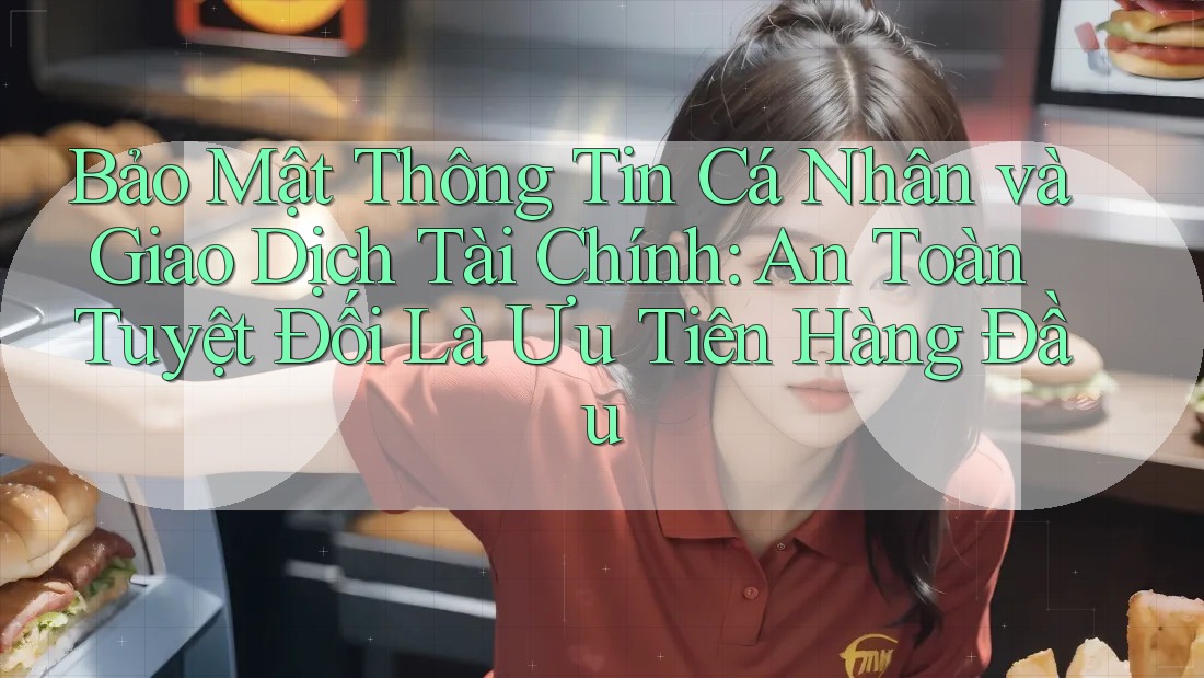 Bảo Mật Thông Tin Cá Nhân và Giao Dịch Tài Chính: An Toàn Tuyệt Đối Là Ưu Tiên Hàng Đầu