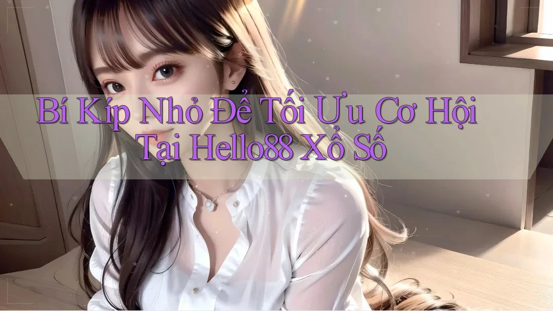 Bí Kíp Nhỏ Để Tối Ưu Cơ Hội Tại Hello88 Xổ Số