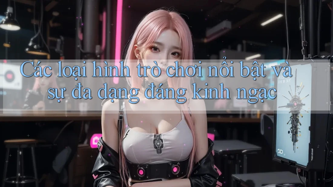 Các loại hình trò chơi nổi bật và sự đa dạng đáng kinh ngạc