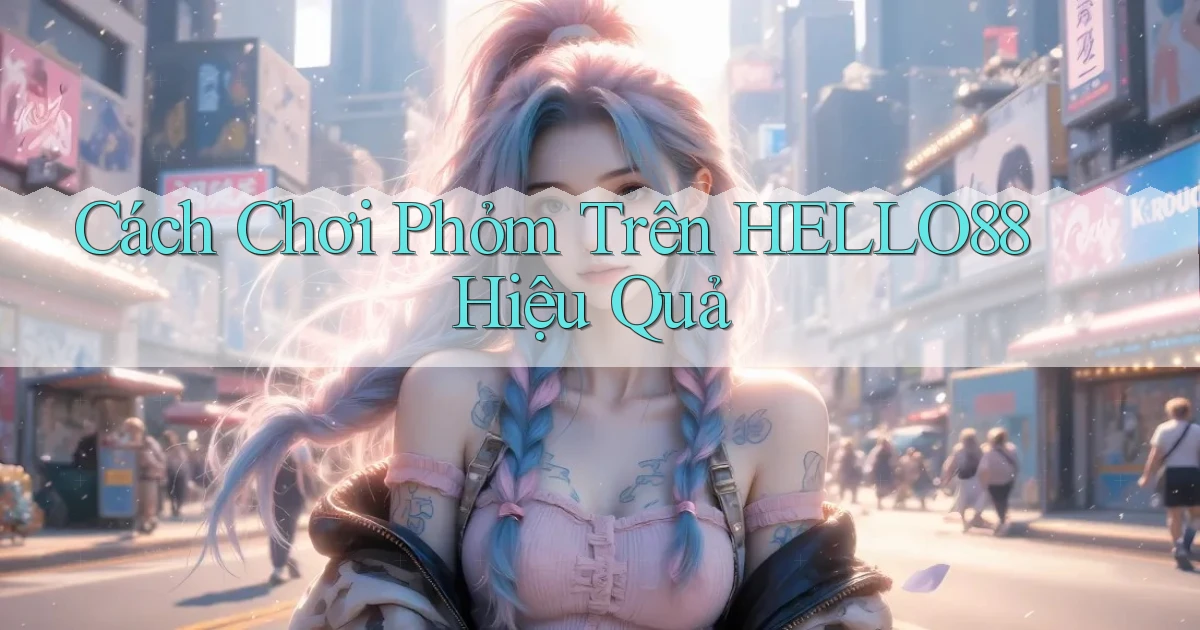 cách chơi phỏm trên hello88 hiệu quả