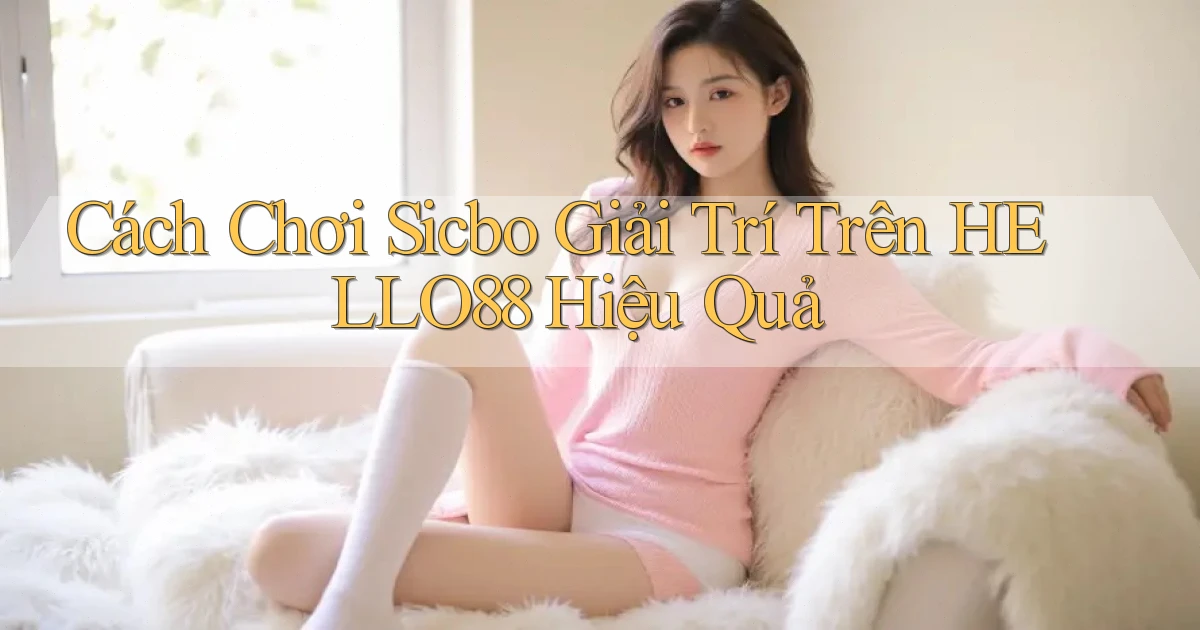 cách chơi sicbo giải trí trên hello88 hiệu quả