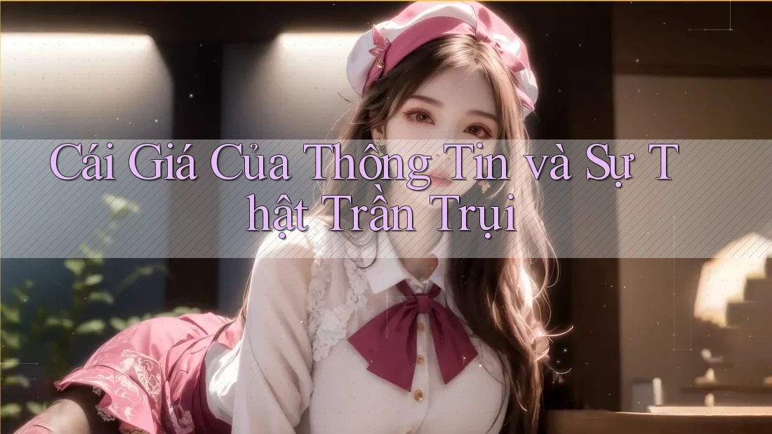 Cái Giá Của Thông Tin và Sự Thật Trần Trụi