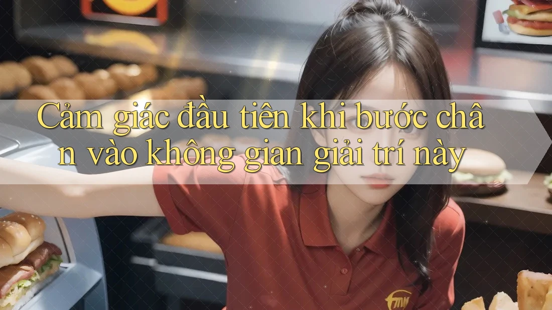 Cảm giác đầu tiên khi bước chân vào không gian giải trí này