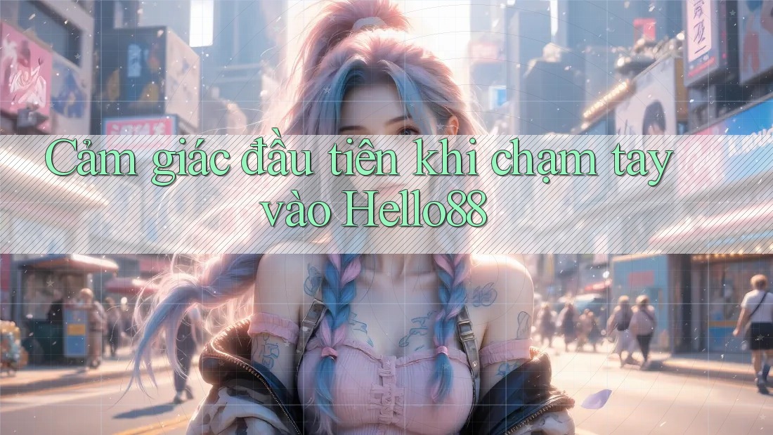 Cảm giác đầu tiên khi chạm tay vào Hello88