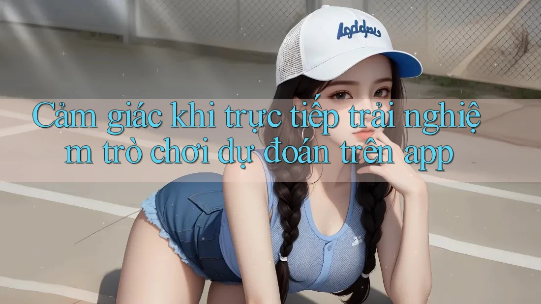 Cảm giác khi trực tiếp trải nghiệm trò chơi dự đoán trên app