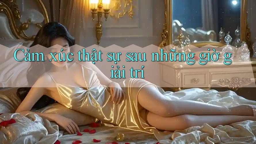 Cảm xúc thật sự sau những giờ giải trí