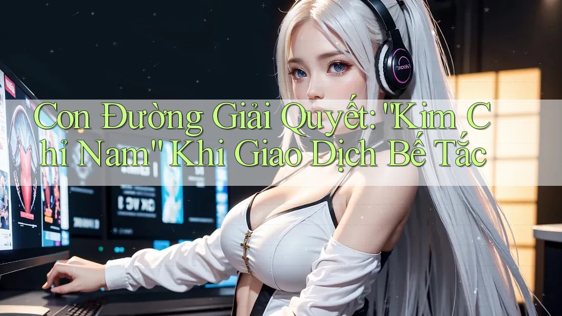 Con Đường Giải Quyết: “Kim Chỉ Nam” Khi Giao Dịch Bế Tắc