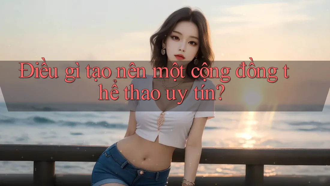 Điều gì tạo nên một cộng đồng thể thao uy tín?