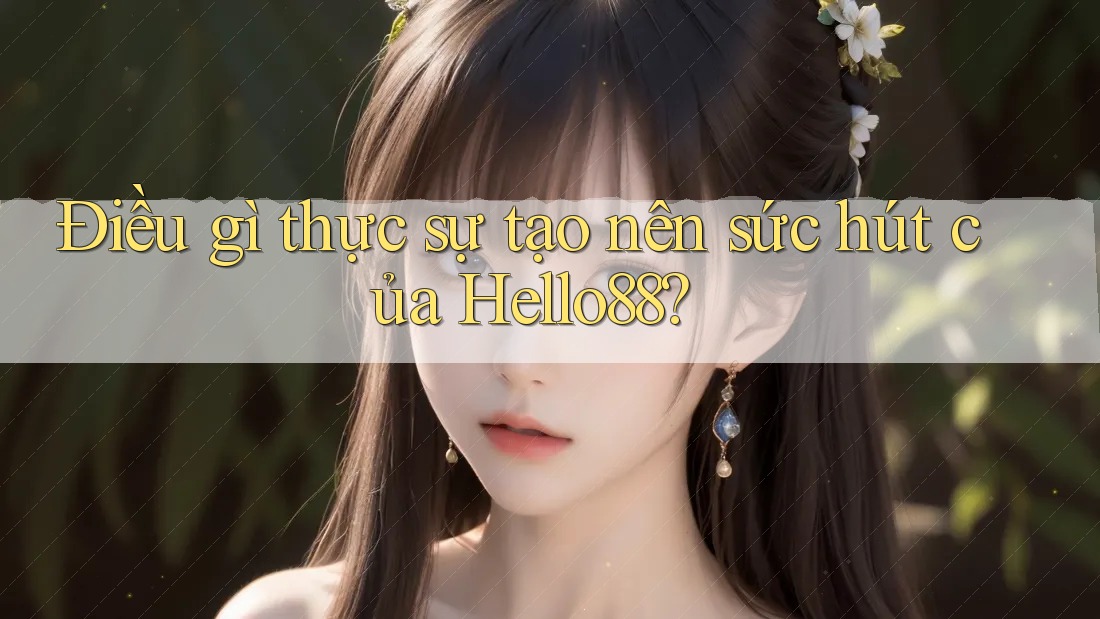 Điều gì thực sự tạo nên sức hút của Hello88?