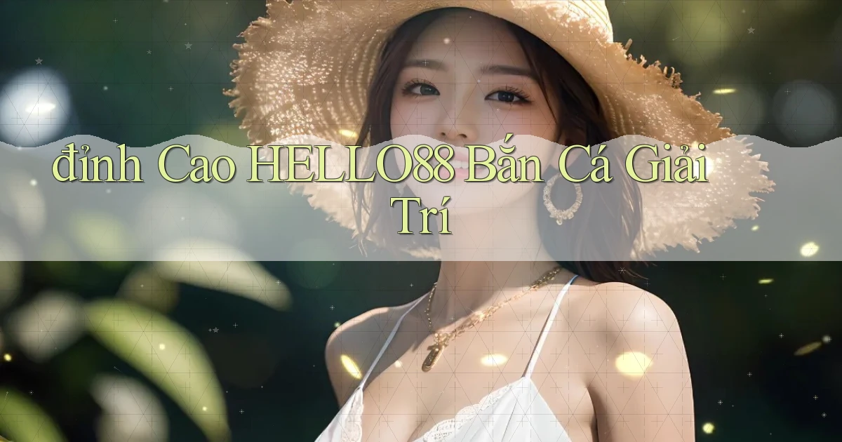 đỉnh cao hello88 bắn cá giải trí