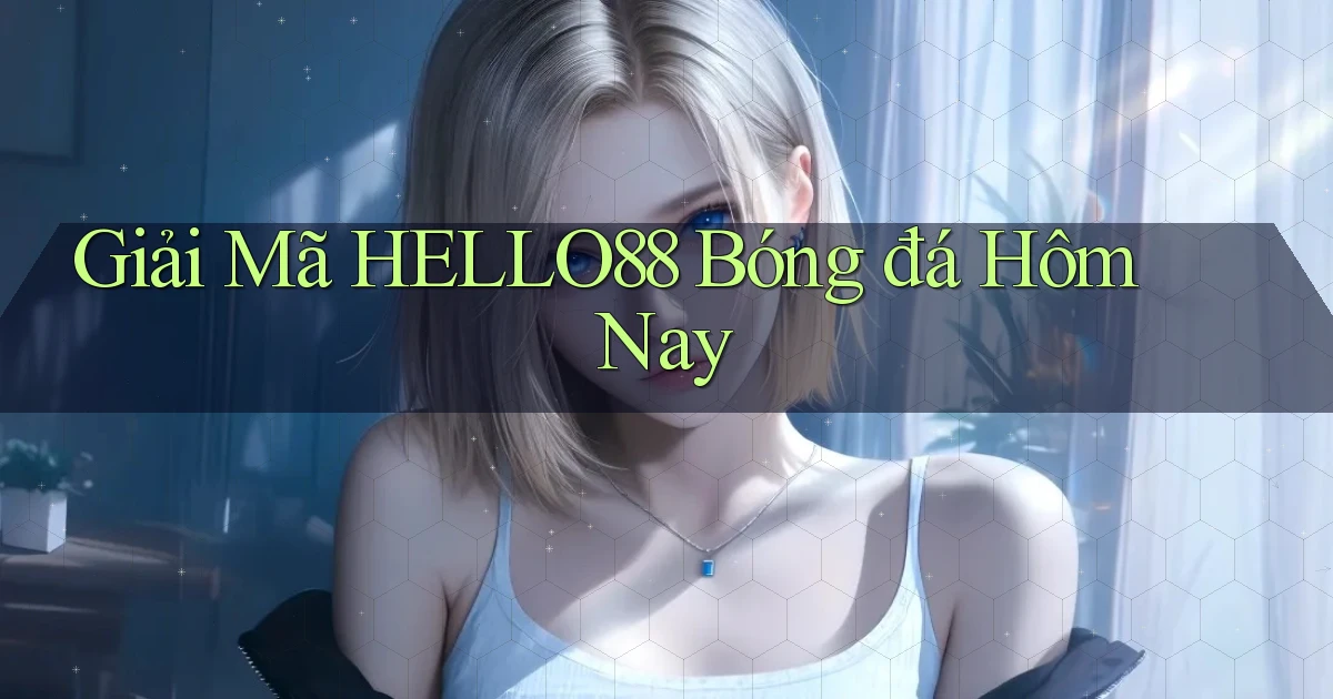 giải mã hello88 bóng đá hôm nay