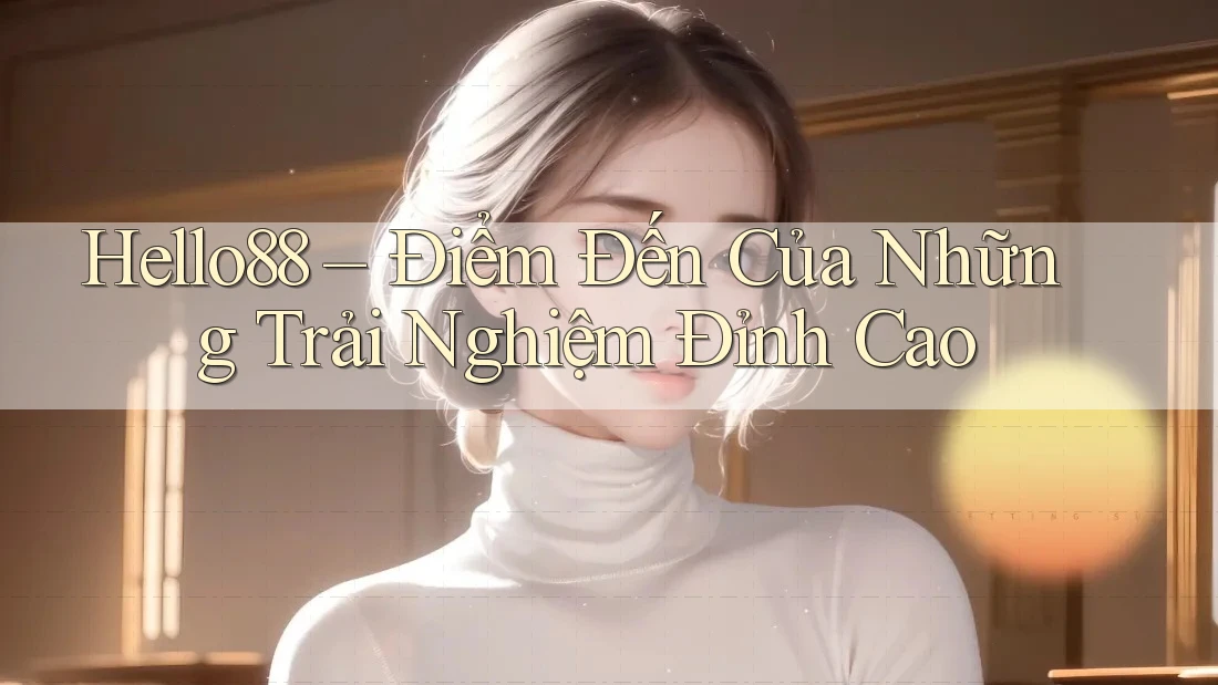 Hello88 – Điểm Đến Của Những Trải Nghiệm Đỉnh Cao