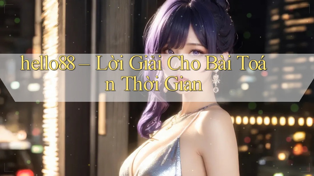 hello88 – Lời Giải Cho Bài Toán Thời Gian
