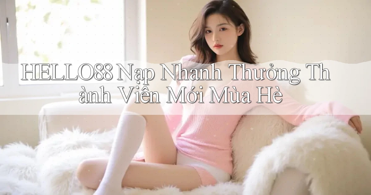 hello88 nạp nhanh thưởng thành viên mới mùa hè