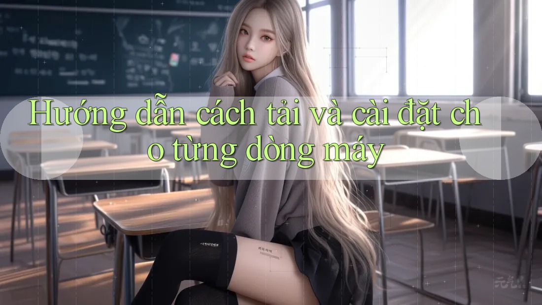 Hướng dẫn cách tải và cài đặt cho từng dòng máy