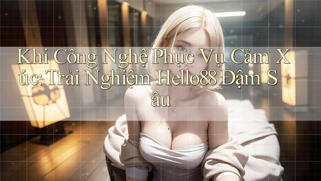 Khi Công Nghệ Phục Vụ Cảm Xúc: Trải Nghiệm Hello88 Đậm Sâu