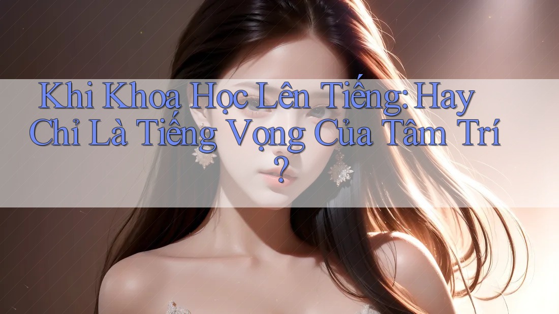 Khi Khoa Học Lên Tiếng: Hay Chỉ Là Tiếng Vọng Của Tâm Trí?