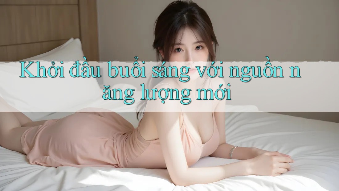 Khởi đầu buổi sáng với nguồn năng lượng mới